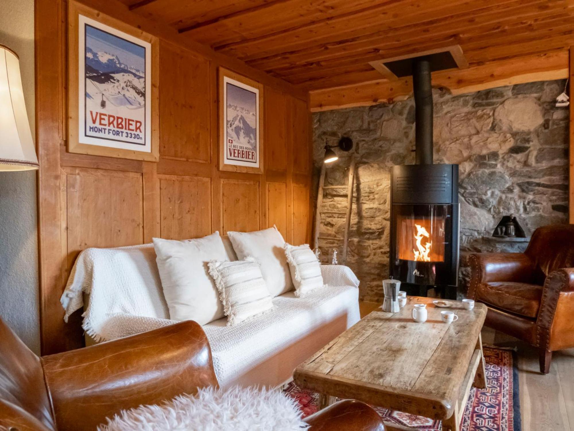 Chalet La Pive Verbier Esterno foto